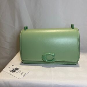 Pale Pistachio Coach Bandit Crossbody Bag